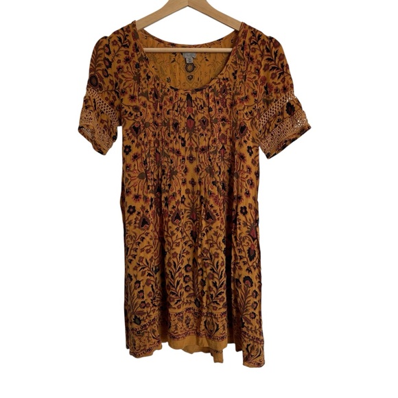 Urban Outfitters Ecote Amethyst Floral Mini Dress XS - Picture 2 of 12